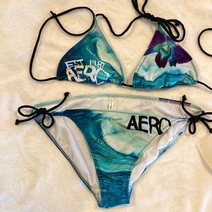 Aeropostale string bikini set
